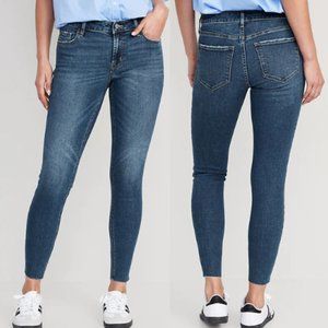 'Rockstar' OldNavy 12* Stretchy Skinny Mid-rise* ankle length* Like New*